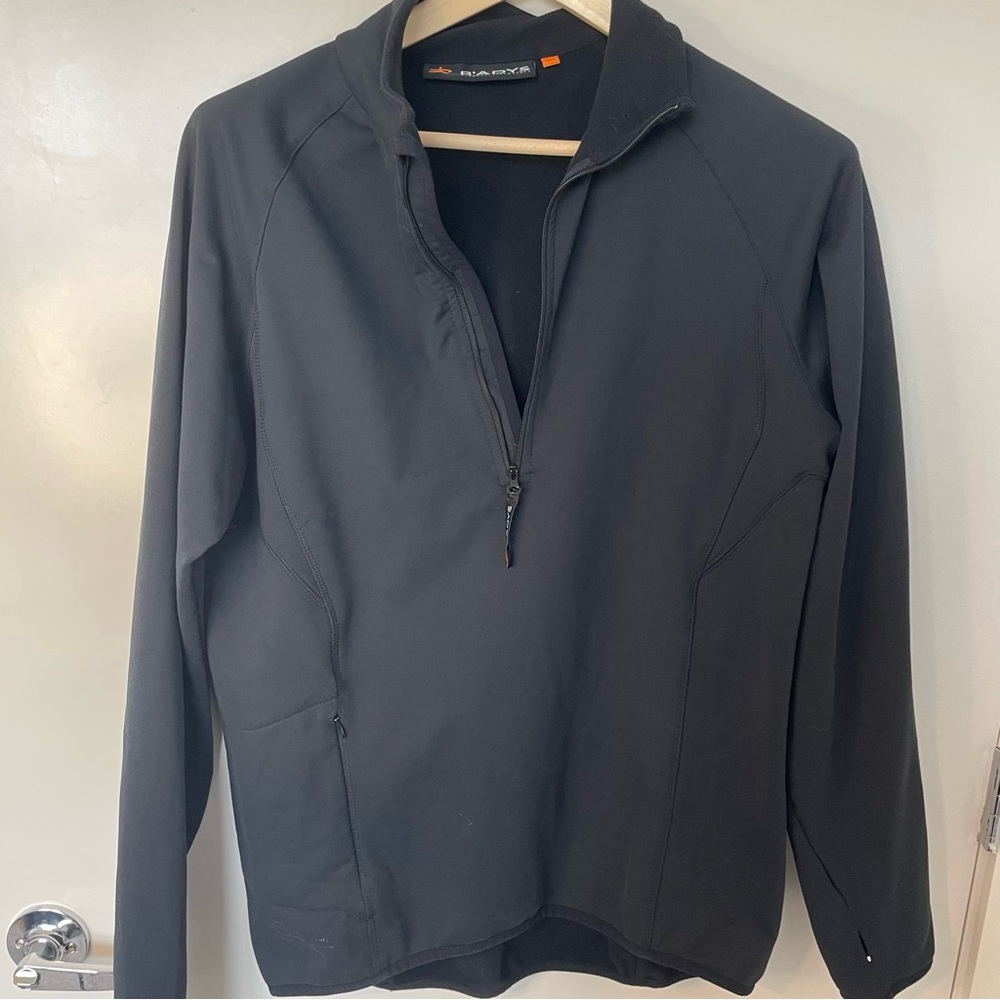 R’ADYS Outdoor Essentials Size XL Mens R7 R’Therm Long Sleeve Half Zip Black